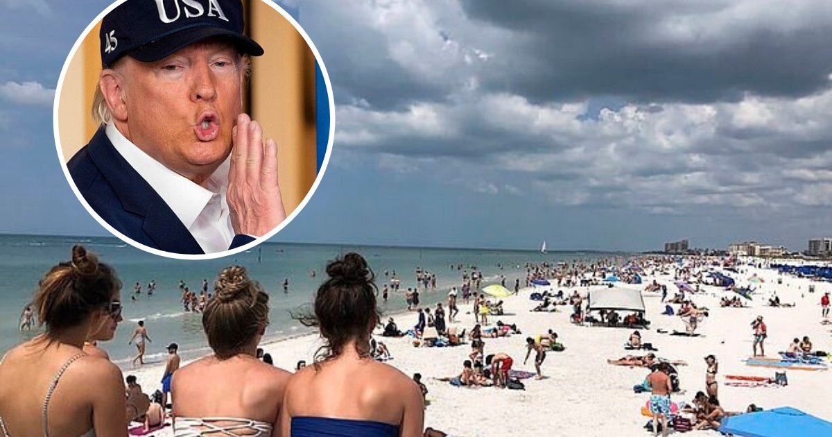 untitled design 12 1.png?resize=412,232 - Florida Beaches Packed With People After Trump Urged Americans To Social Distance