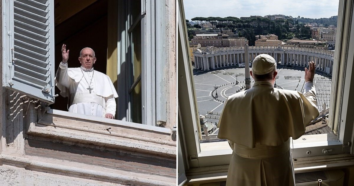 untitled design 15 1.png?resize=412,275 - Pope Francis Delivered Blessings As He Walked Through Deserted Streets Of Rome