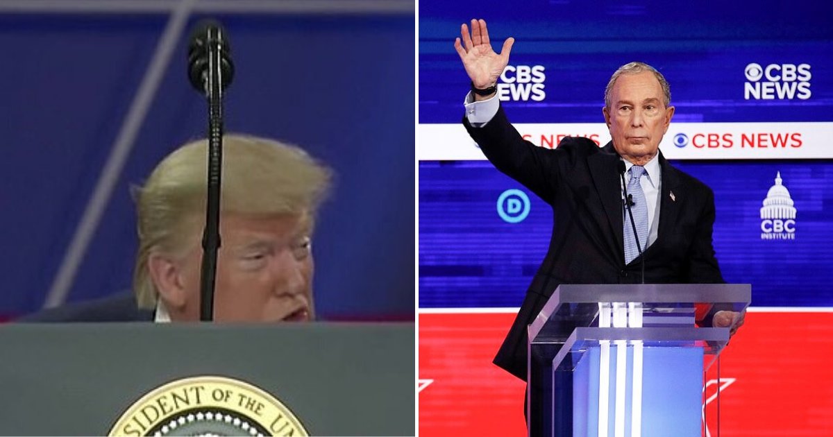 untitled design 26.png?resize=412,275 - President Trump Mocked ‘Mini’ Bloomberg's Height And Slammed Biden During His CPAC Speech