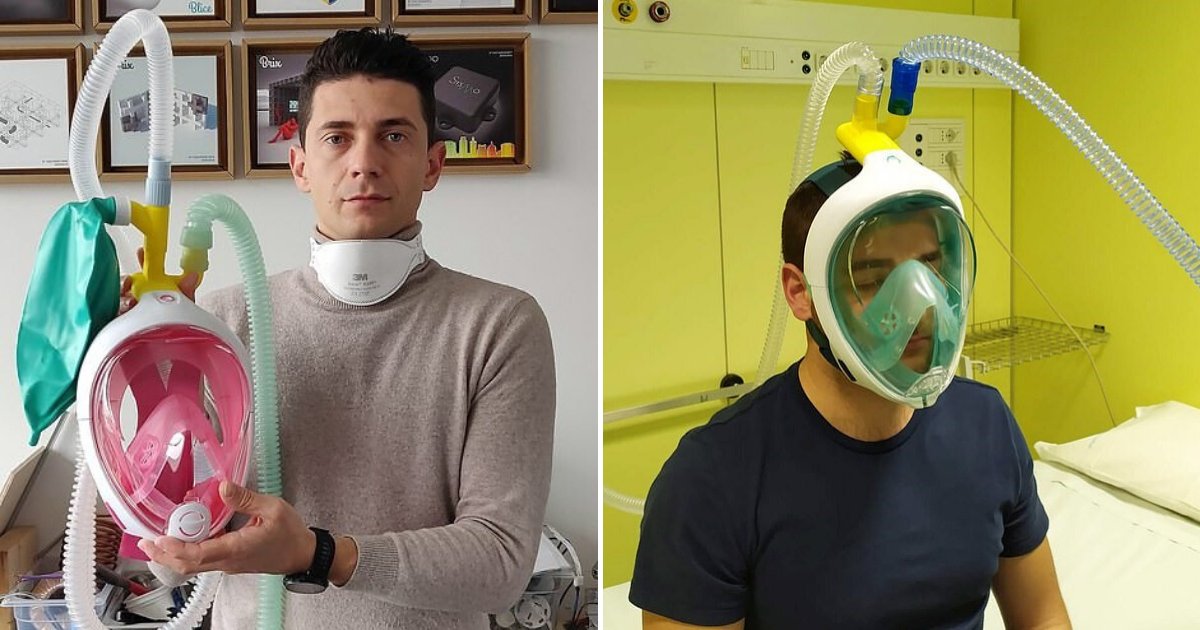 untitled design 4 2.png?resize=412,275 - Engineers Designed Emergency Ventilators Out Of Diving Masks And 3D Printed Valves