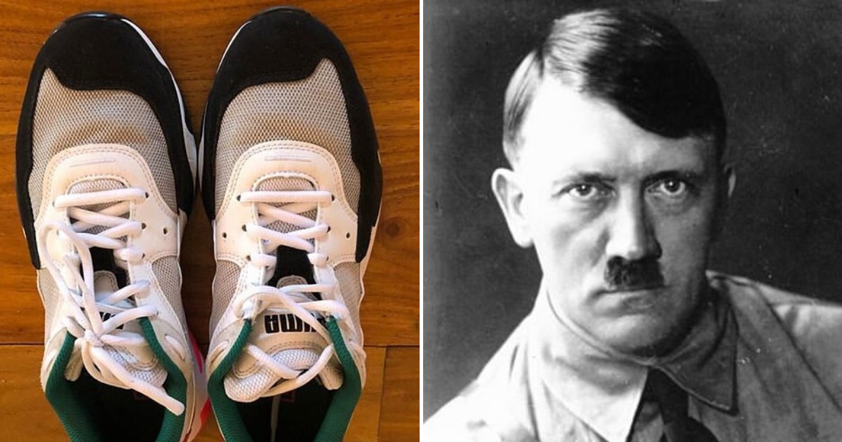 untitled design 68.png?resize=412,275 - New Puma Trainers Slammed For Uncanny Resemblance To Adolf Hitler