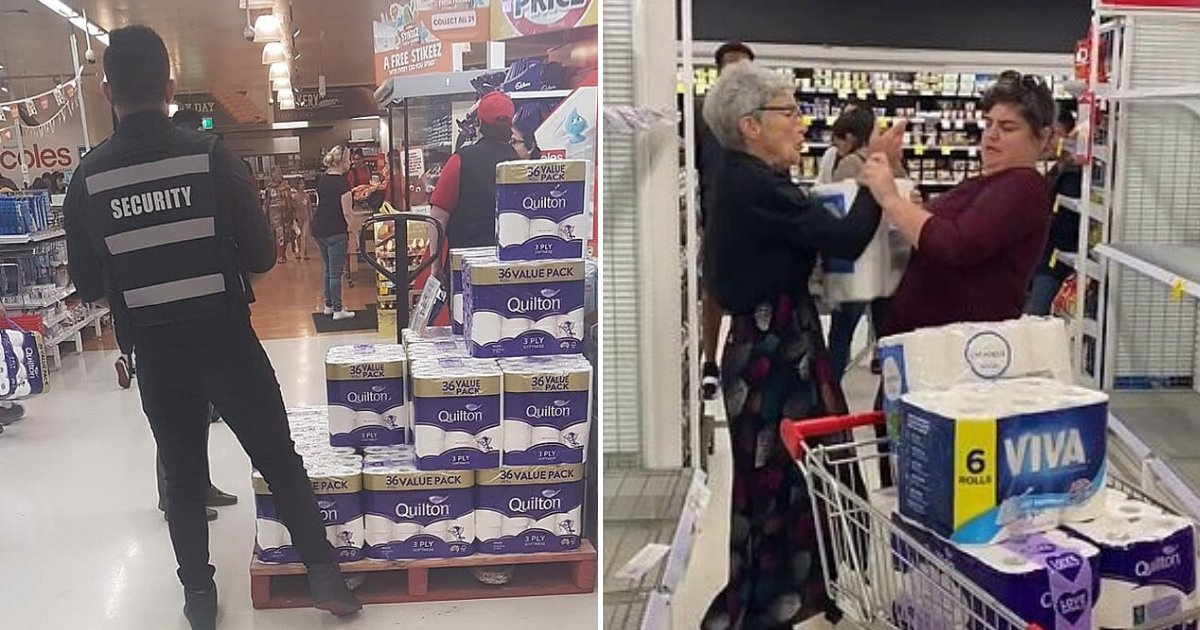untitled design 79.png?resize=412,232 - Security Guards Deployed To Protect Toilet Paper From Greedy Shoppers