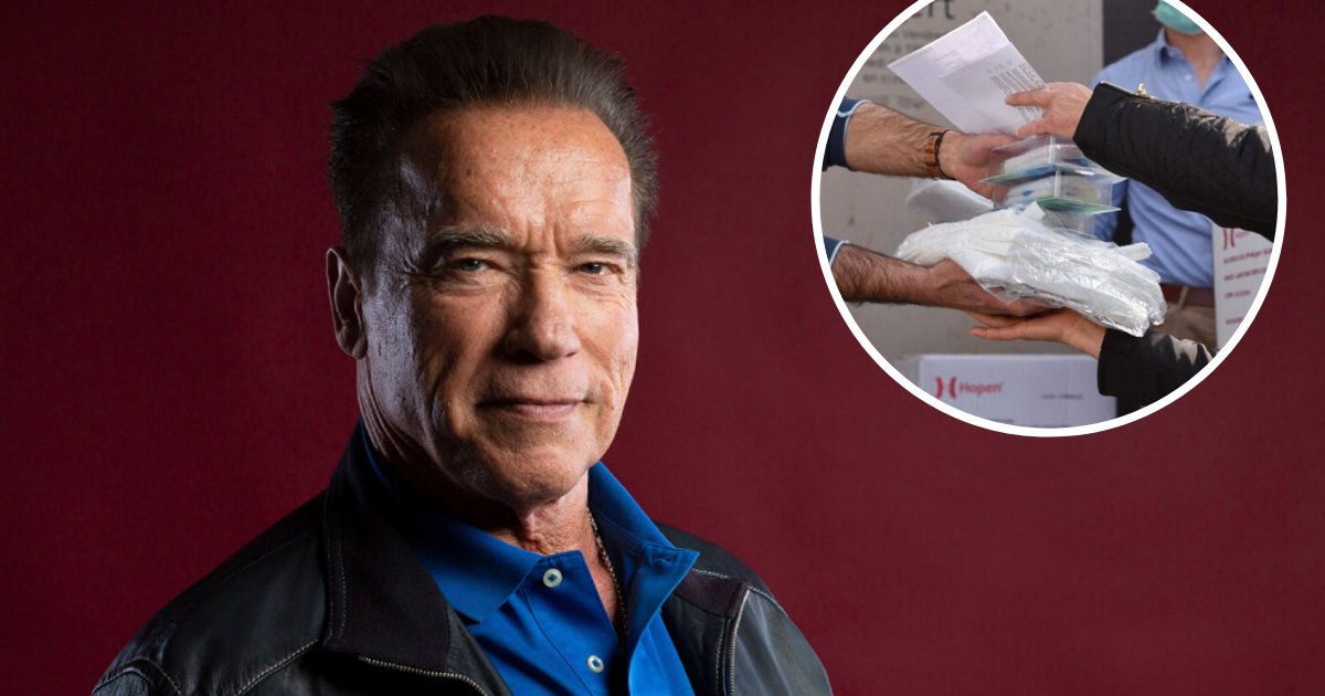untitled design 9 4.png?resize=412,275 - “I'm Proud To Be Part Of It”: Arnold Schwarzenegger Donated $1 Million To Frontliners Battling The Pandemic