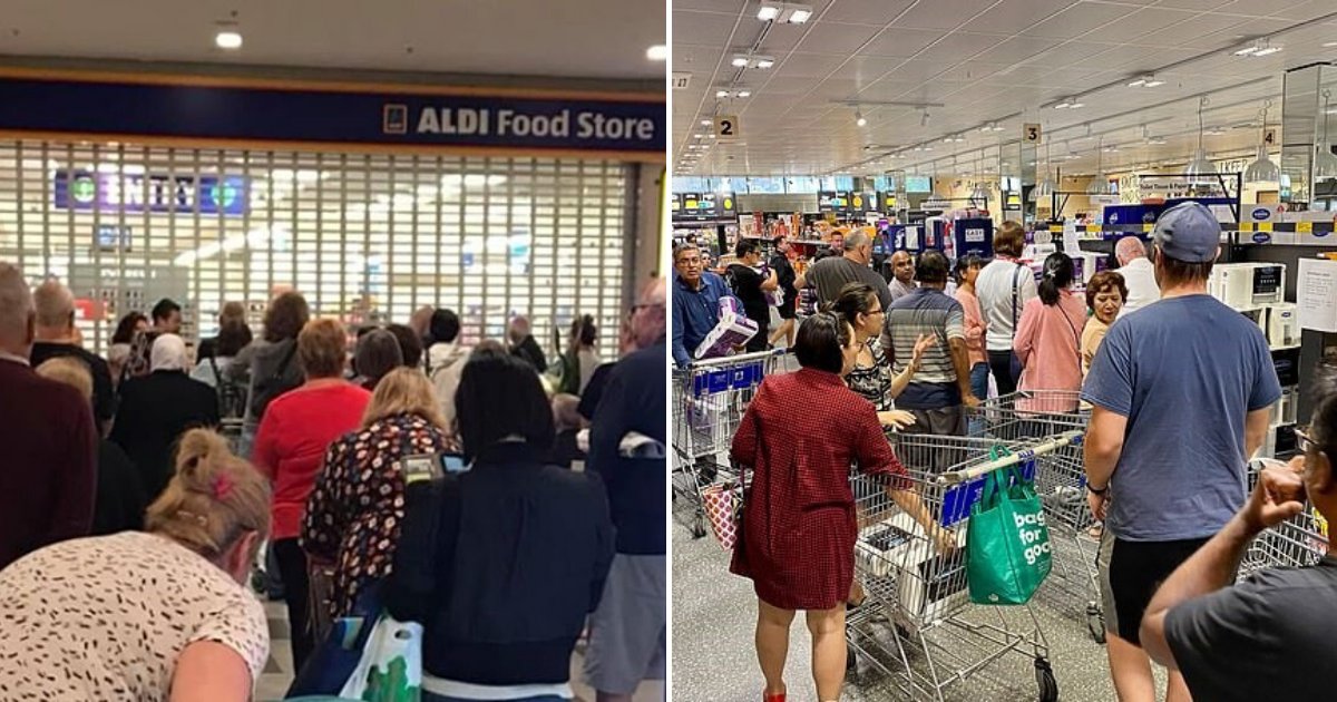 untitled design 91.png?resize=412,275 - Customers Outraged After Supermarket Employee Warned Them To 'Chill Out' Before Opening The Door