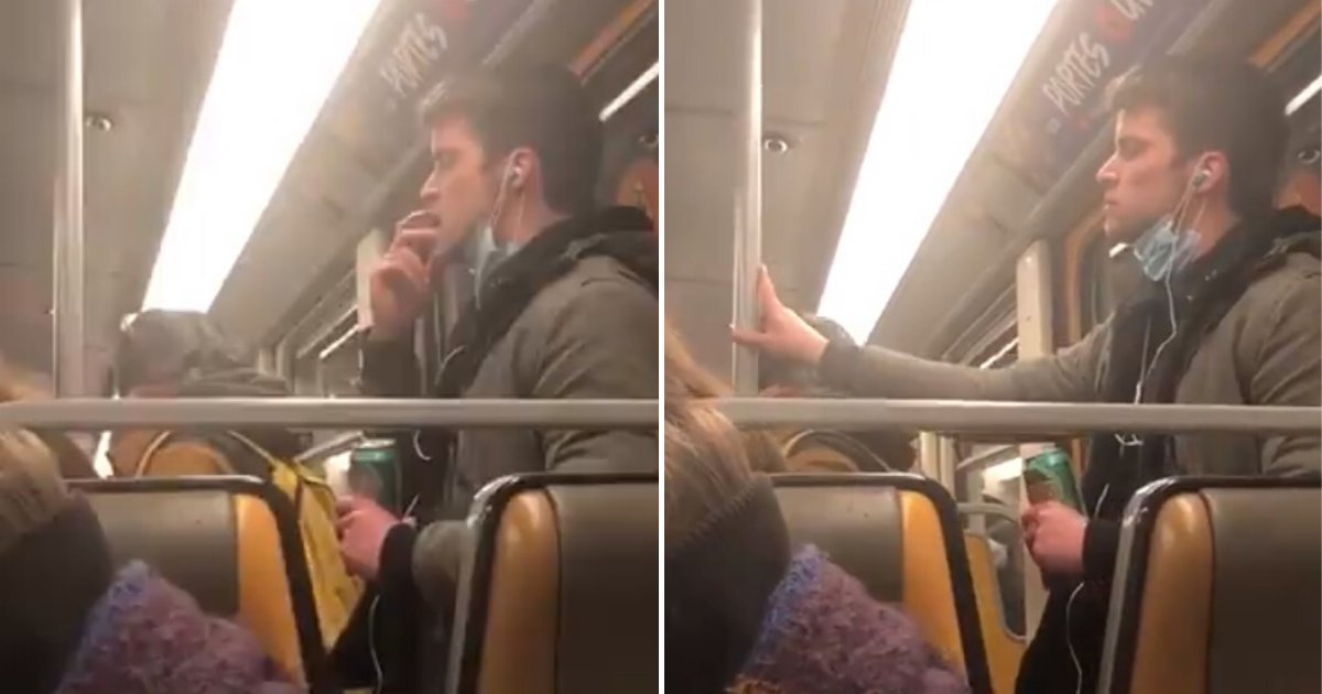 untitled design 93.png?resize=412,232 - Un homme lèche ses doigts avant de les essuyer sur une barre du métro en pleine épidémie de coronavirus