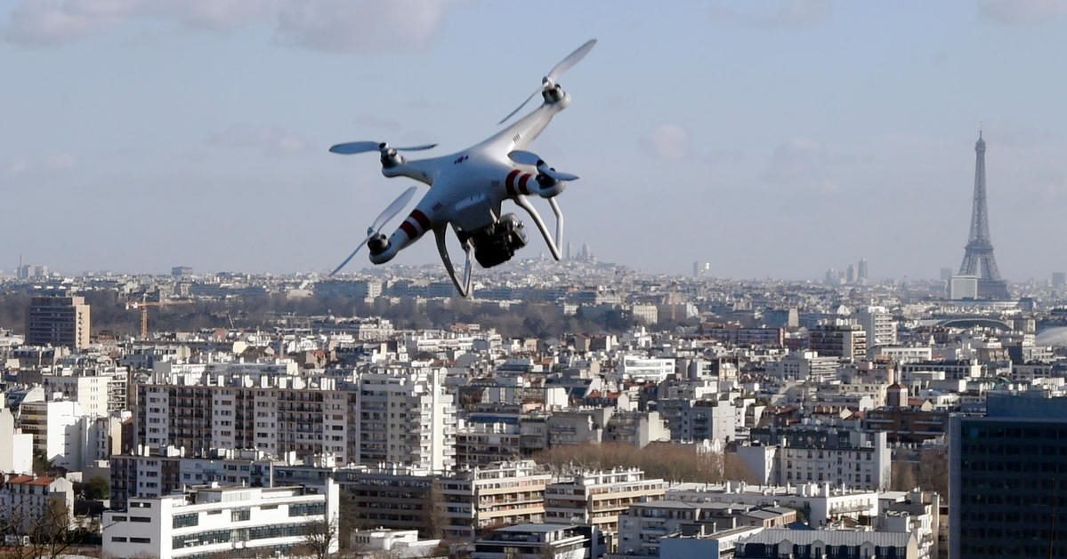 w1240 p16x9 drone 5 0 e1584813618314.jpg?resize=1200,630 - Paris : Des drones vont survoler la capitale pour faire respecter les mesures de confinement