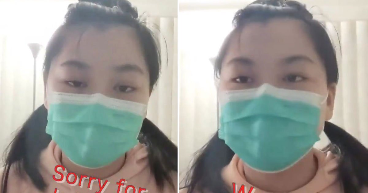 woman apologized for bringing coronavirus to the us and blamed the chinese government for hiding the truth.jpg?resize=412,275 - Woman Apologized For Bringing Coronavirus To The US And Blamed The Chinese Government For Hiding The Truth