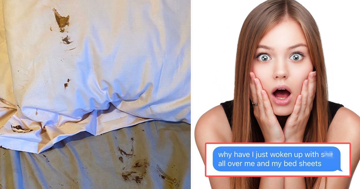 woman brown stained bedsheet hilarious twitter conversation.jpg?resize=1200,630 - Woman Confronted Her Partner After Waking Up In A Brown Stained Bedsheet