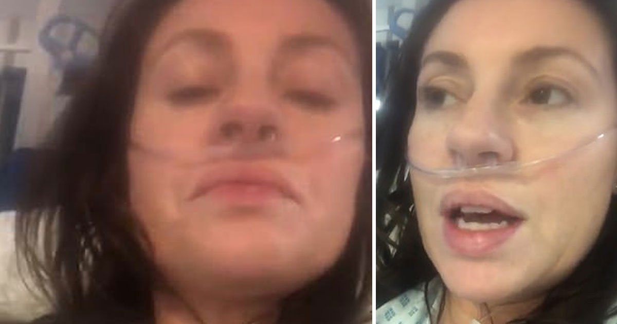 woman warns coona intensive care hospital bed.jpg?resize=412,275 - Mother-of-two Warned From Hospital Bed To Take Coronavirus Seriously And Told Younger People Are Susceptible Too