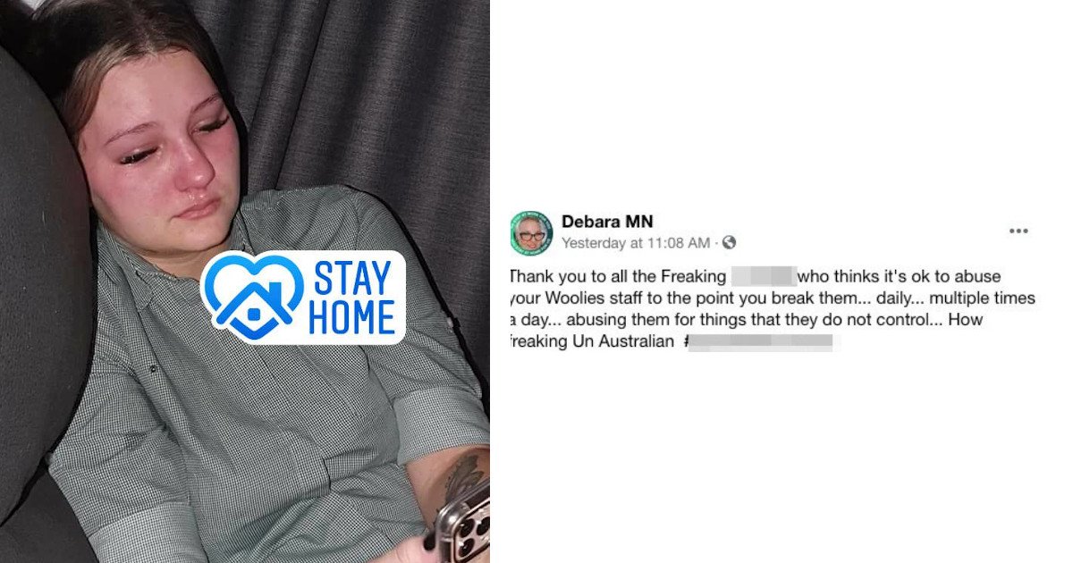 1 10.jpg?resize=412,275 - Mother Shared A Heartbreaking Picture Of Her 18-Year-Old Crying After A Shift At A Woolworths Supermarket
