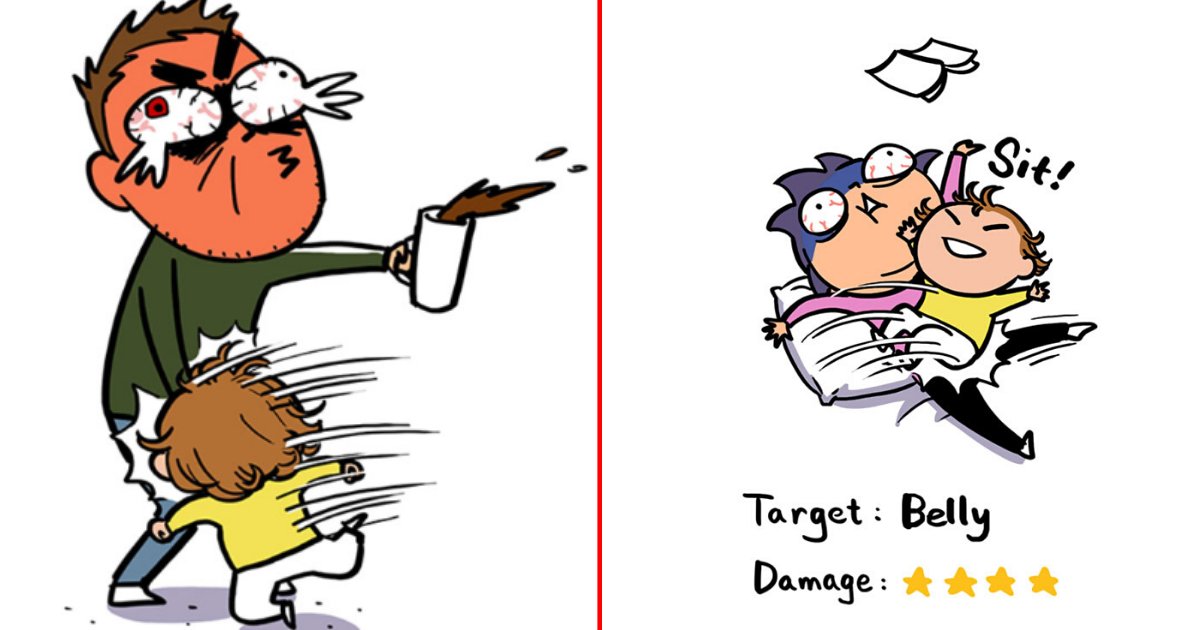 1 13.png?resize=412,232 - Man Shows The World How an Innocent 2-Year-Old Can Hurt You Really Bad