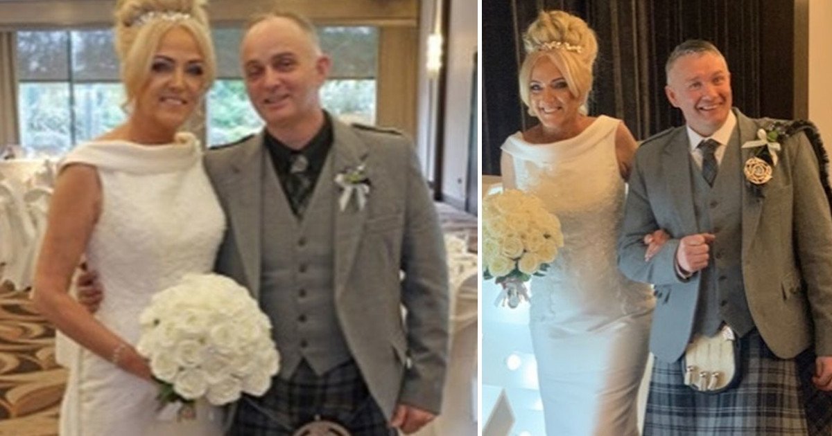 1 22.jpg?resize=412,275 - Woman - Who Received A Life-Saving Stem Cell Transplant - Was Walked Down The Aisle By The Man Who Gave Her A Second Chance At Life