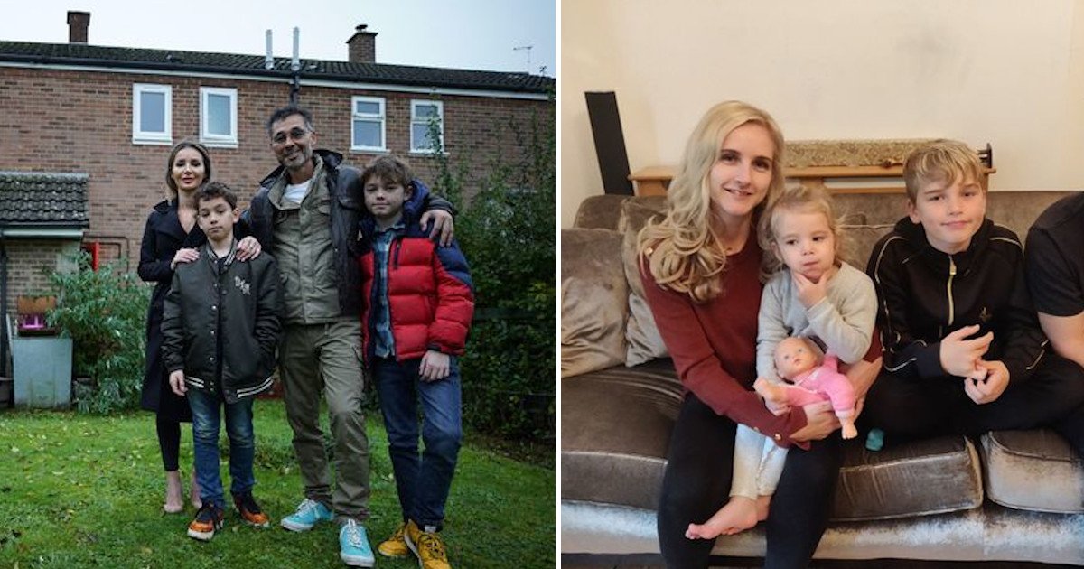 1 40.jpg?resize=412,232 - Rich Family With Perfect Life Swapped Their Lives With A Family Who Lives Off £45, Including Food