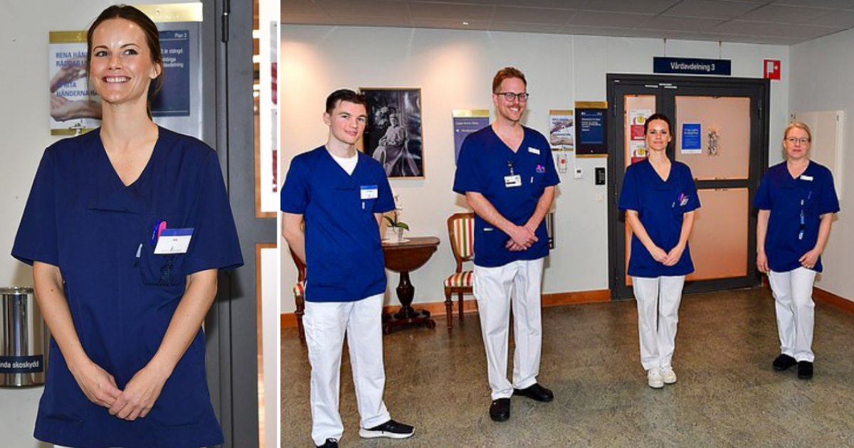1 55.png?resize=412,275 - Sweden’s Princess Sofia Starts Working As A Healthcare Assistant After Taking 3 Days Medical Course