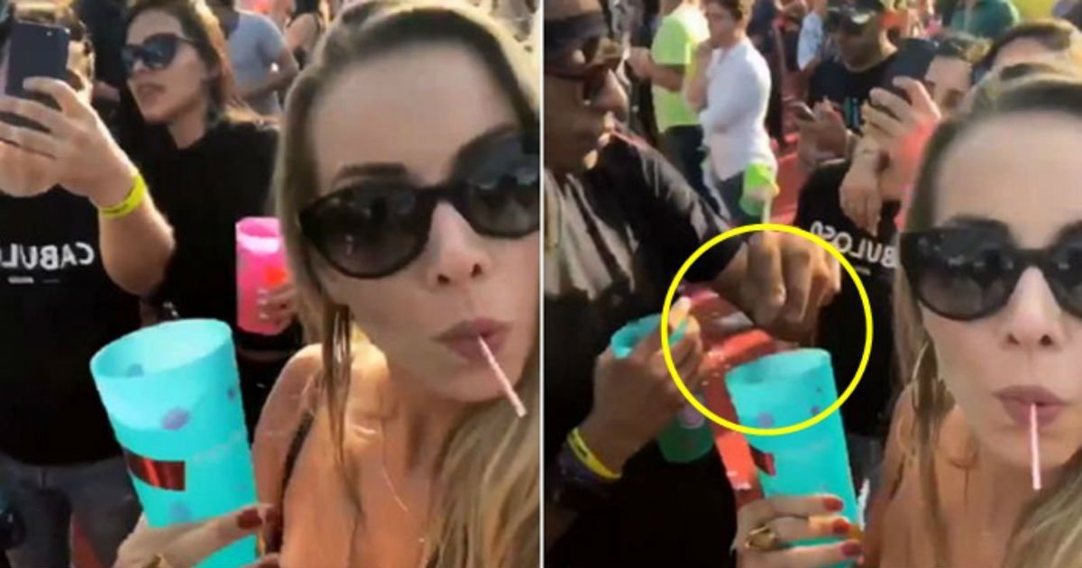 1 94.jpg?resize=1200,630 - Mujer Que Revisaba Sus Videos En Festivales De Música Descubre A Un Hombre Poniendo Sustancias En Su Bebida