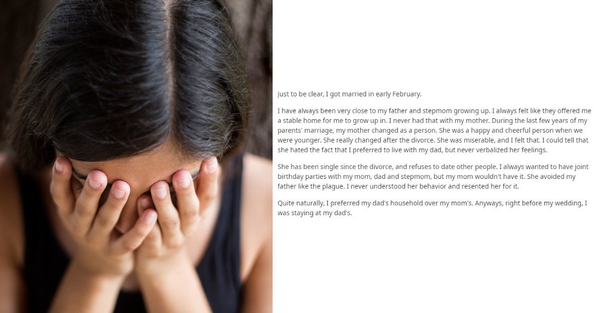 11 41.jpg?resize=412,275 - Daughter - Who Chose To Stay With Her Father After Her Parents’ Divorce - Found Out An Ugly Truth About Her Father Just Before Her Wedding