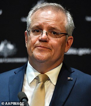 Mr Morrison (pictured) said that Australia will push China to ban wet markets through the United Nations and described them as a real and significant problem