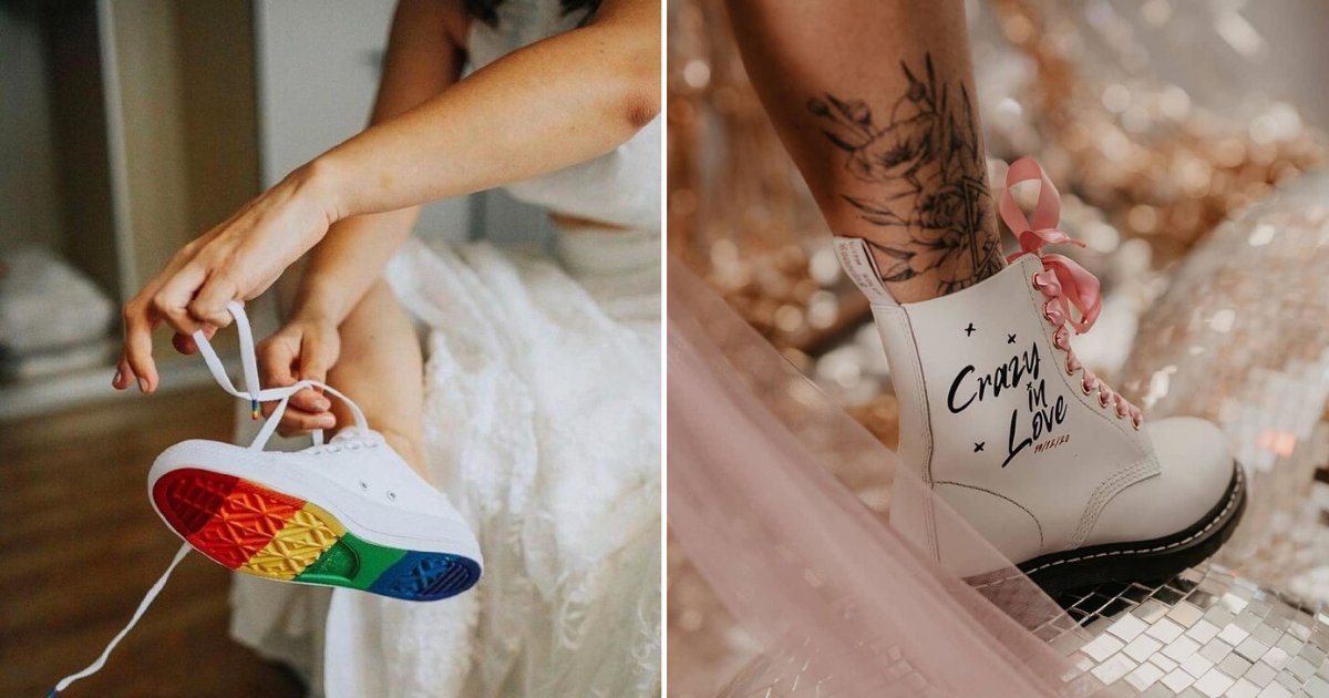 2 7.png?resize=1200,630 - This Famous Brand Is Selling Chic Wedding Sneakers For Brides Who Can’t Wear High Heels