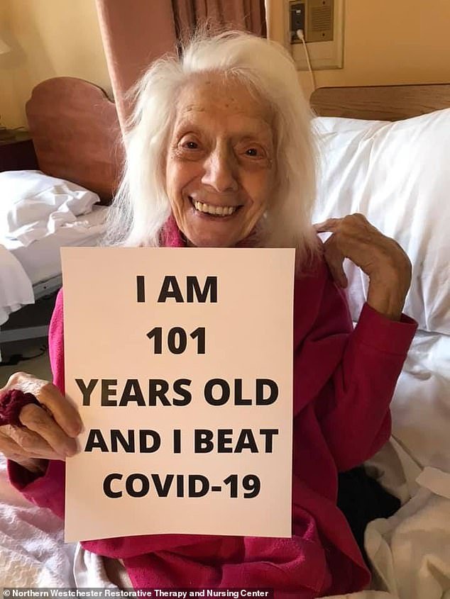 New York woman Angelina Friedman, 101, who was born in the height of the Spanish flu in 1918 and went on to survive cancer, beat the novel coronavirus this month