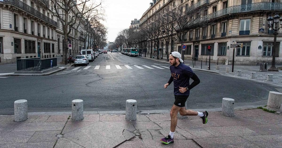 21168655 e1586369854782.jpg?resize=1200,630 - Confinement : Les coureurs parisiens semblent s'être adaptés aux interdictions de sport en extérieur