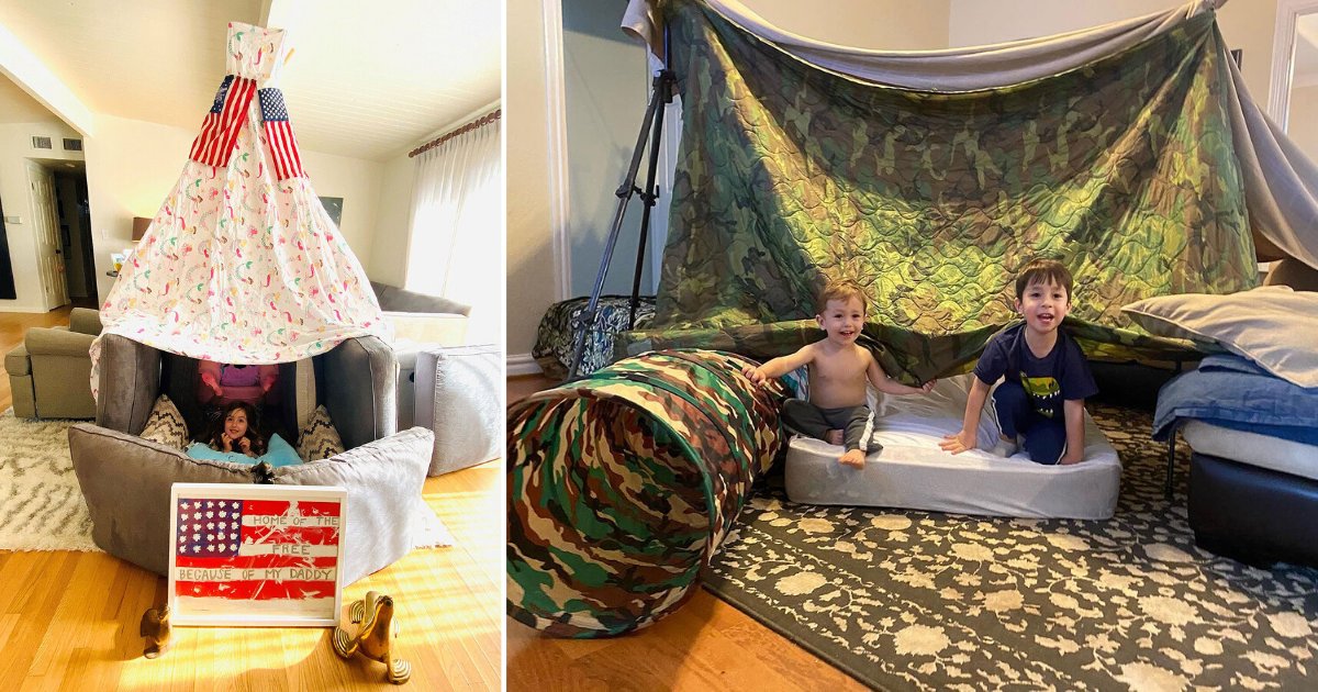 3 10.png?resize=412,232 - Navy SEAL Foundation Challenged Kids To Build The Best Home Fort