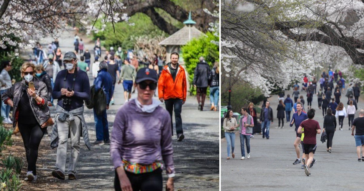 3 20.jpg?resize=412,275 - Some NYC Residents Flouted Stay-At-Home Orders As Shown By Photos Of A Crowded Central Park