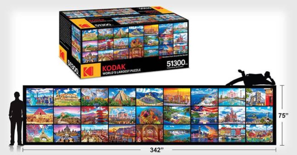 3 49.jpg?resize=1200,630 - Kodak Released World’s Largest Jigsaw Puzzle Spanning 16.5 Square Meters