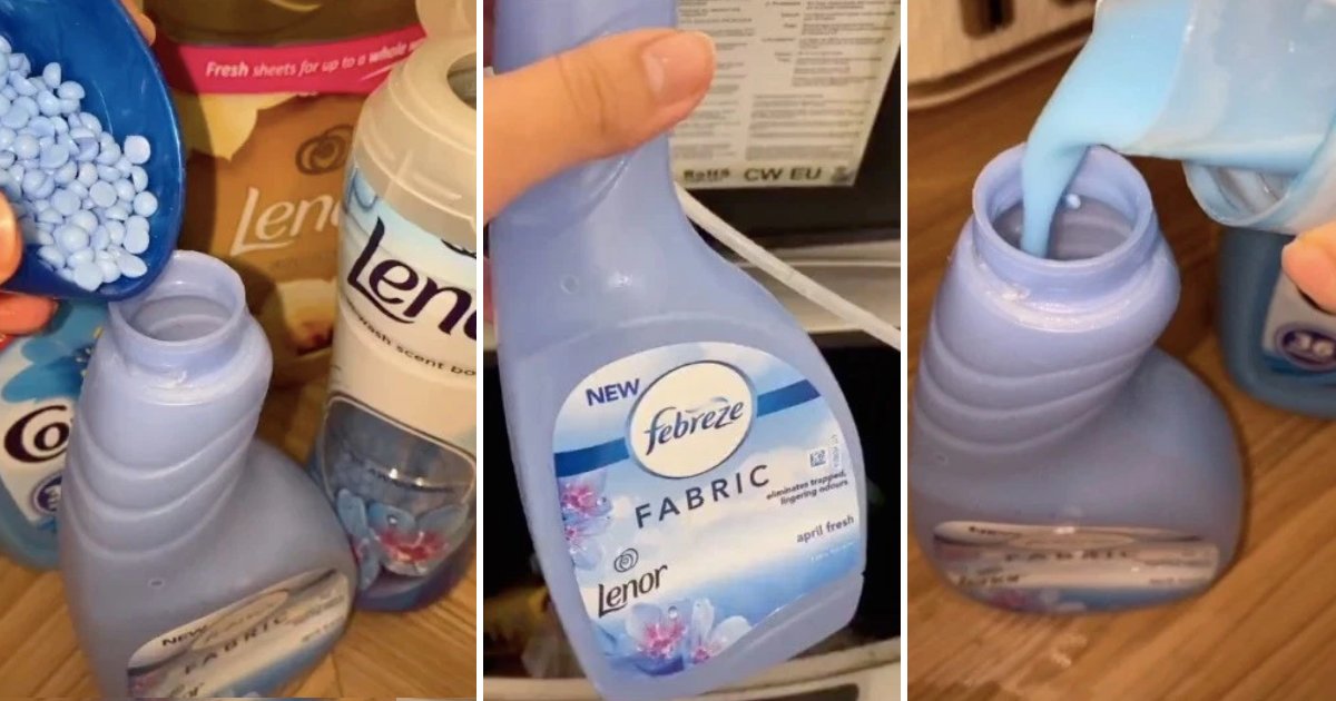 3 78.png?resize=1200,630 - A Woman Used Fabric Softener As Cleaning Spray And Claimed That It’s A Better And Cheaper Solution Than Febreze