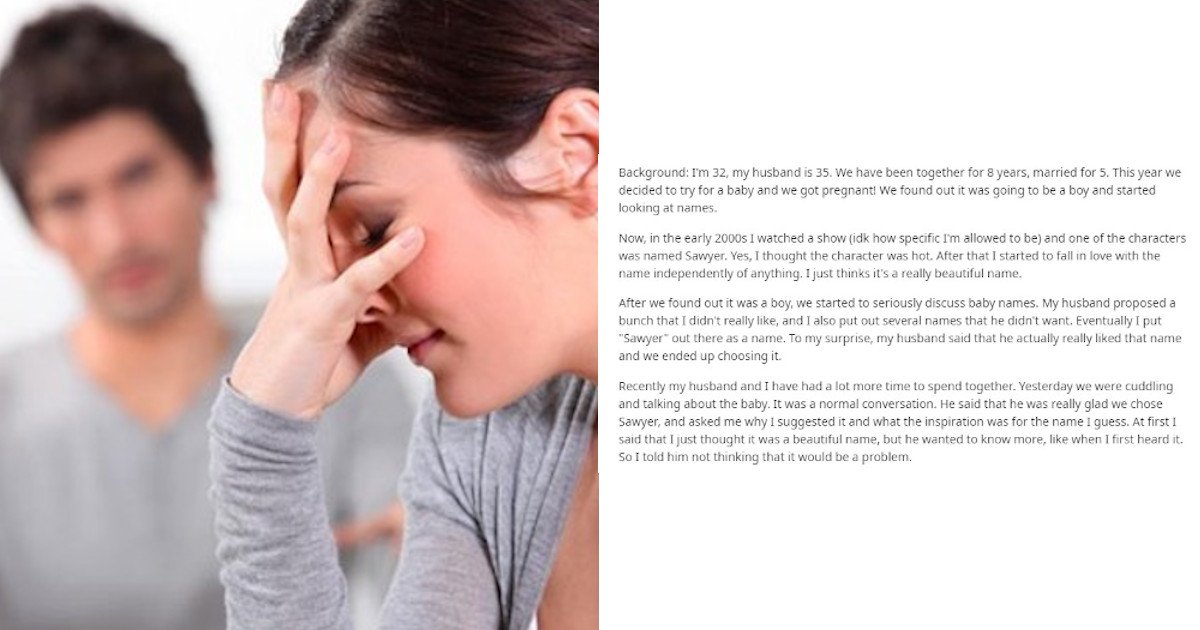 3.jpg?resize=412,275 - Husband Left Furious After Learning His Wife Wanted To Name Their Baby After A TV Show Character