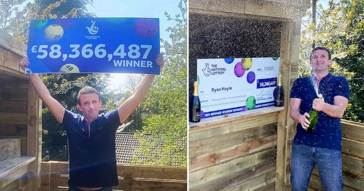 4 65.png?resize=1200,630 - Self-Employed Dad Wins £58 Million Jackpot, Plans To Help His Family Retire Early