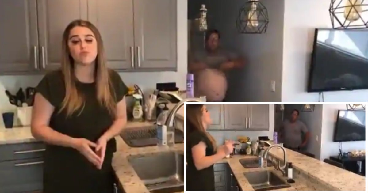 4 7.png?resize=1200,630 - Shirtless Dad Enters To Interrupt Reporter Daughter’s News Report From Home