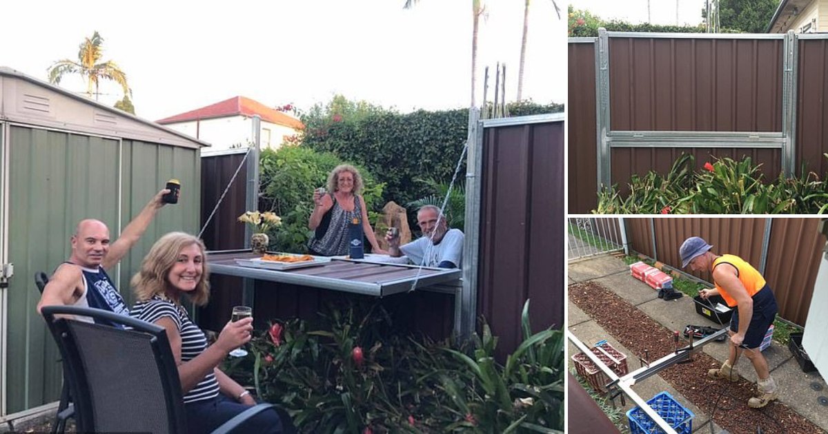 4 79.png?resize=412,275 - Couple Enjoyed Drinks With Neighbors By Converting Backyard Fence Into A Table For Just $200