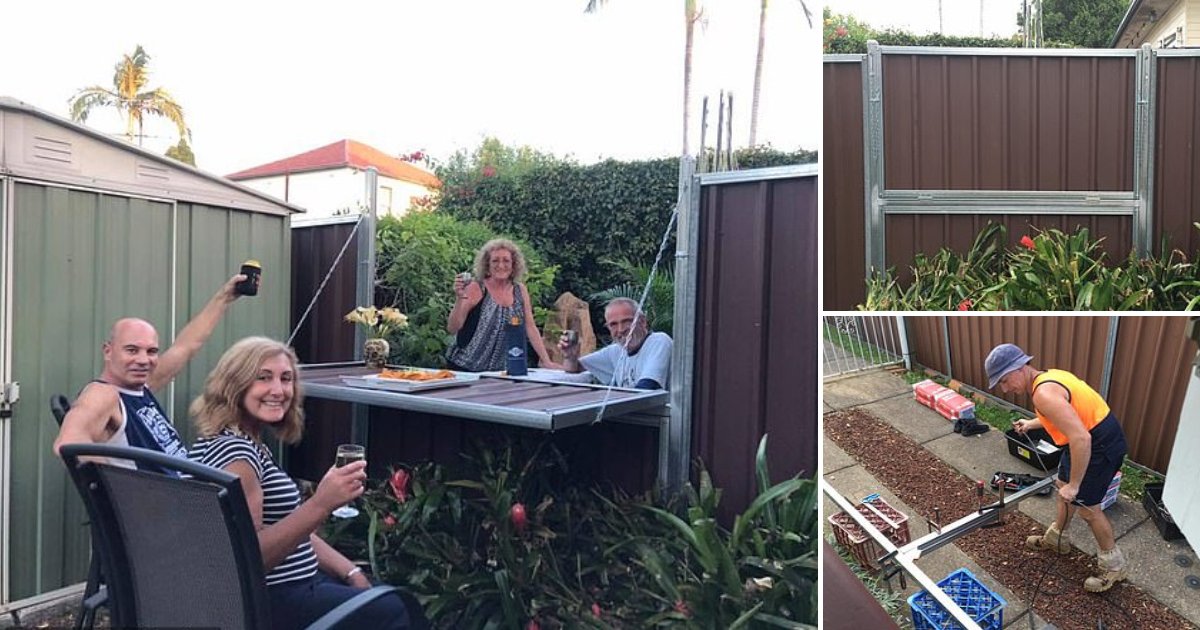 4 79.png?resize=412,232 - Couple Enjoyed Drinks With Neighbors By Converting Backyard Fence Into A Table For Just $200