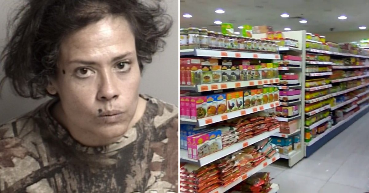 5 33.png?resize=1200,630 - Woman Licks $1800 Worth Of Items At A Grocery Store, Gets Arrested