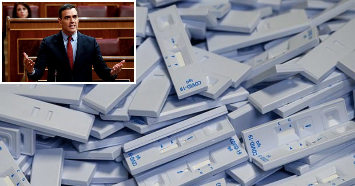 5 65.png?resize=412,275 - Spain Returns Faulty COVID-19 Testing Kits To China Which Were Sent To Replace Earlier Batch Of Defective Tests