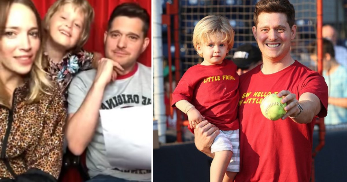 5 75.png?resize=412,232 - Michael Bublé's 6 Years Old Son Made His Appearance For The First Time After Defeating Cancer