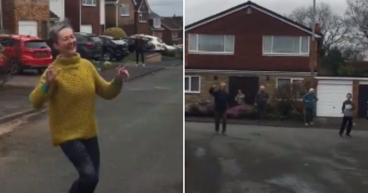 5 9.png?resize=412,275 - This Neighborhood Practices Socially Distant Dancing Every Day And It's Amazing