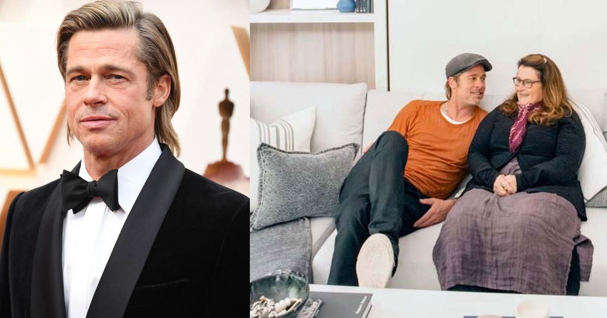 brad pitt got teary eyed after surprising his makeup artist jean black with her dream home renovation.jpg?resize=412,275 - Brad Pitt Got Teary-Eyed After Surprising His Makeup Artist With Her Dream Home Renovation