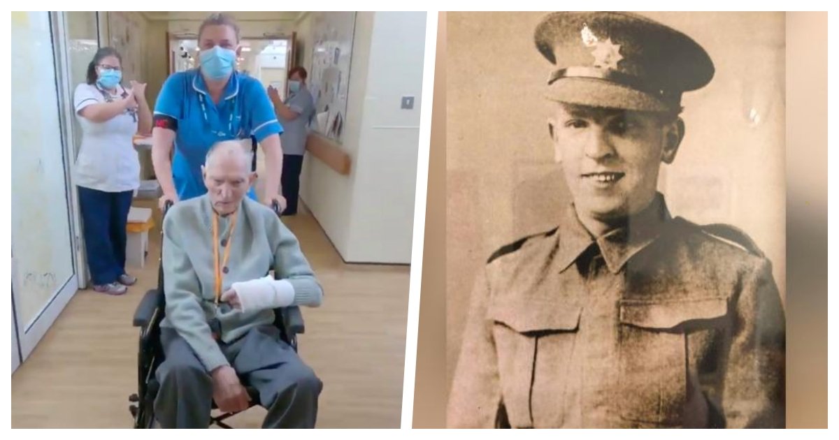 chambers cover.jpg?resize=412,232 - Nurses Gave A Guard of Honor to A 99 Year Old WWII Veteran Who Survived the Coronavirus