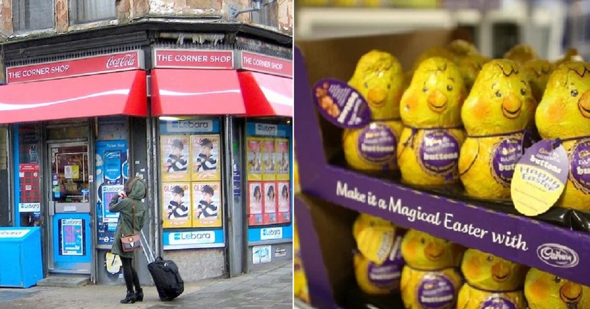 e3.jpg?resize=1200,630 - Few Corner Shops In The UK Were Instructed Not To Sell Easter Eggs Because They're Not Critical Items
