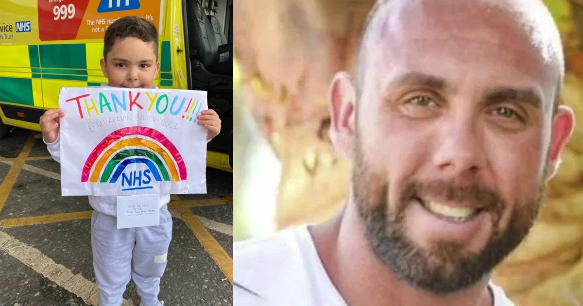 four year old boy bought 180 easter eggs for nhs staff who tried to save his late fathers life.jpg?resize=1200,630 - 4-Year-Old Boy Bought 180 Easter Eggs For Medical Staff Who Tried His Best To Save His Late Father’s Life