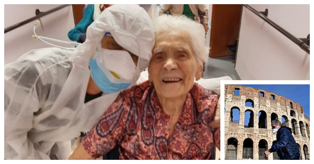 grandma cover.jpg?resize=1200,630 - 104 Year Old Italian Grandmother Becomes The Oldest Coronavirus Survivor