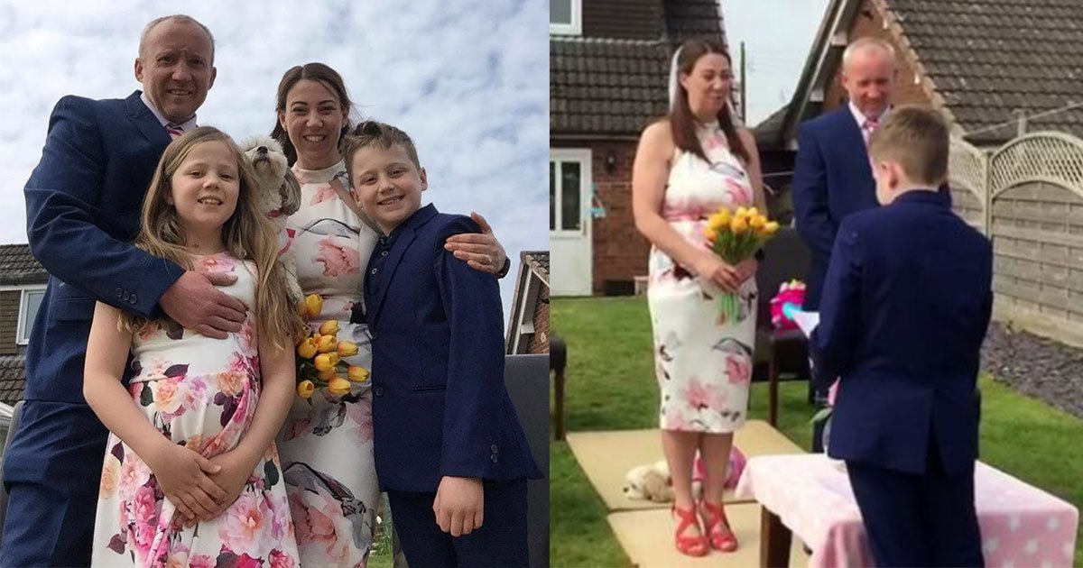 kids arranged a surprise garden wedding for their parents after their dream nuptials cancelled due to the pandemic.jpg?resize=412,232 - Kids Arranged A Surprise Garden Wedding For Their Parents After Their Dream Nuptial Was Cancelled Due To The Pandemic