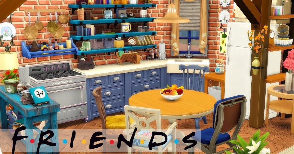 maxresdefault 18 e1587401044240.jpg?resize=1200,630 - Incroyable : La youtubeuse Elliandra a reproduit l'appartement mythique de la série Friends sur les Sims !
