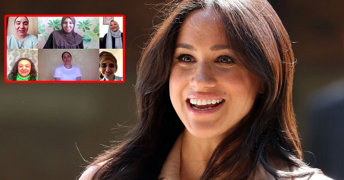 meghan markle praised the hubb community kitchen members for feeding vulnerable people via video call.jpg?resize=1200,630 - Meghan Markle Praised The Hubb Community Kitchen Members For Feeding Vulnerable People Via Video Call