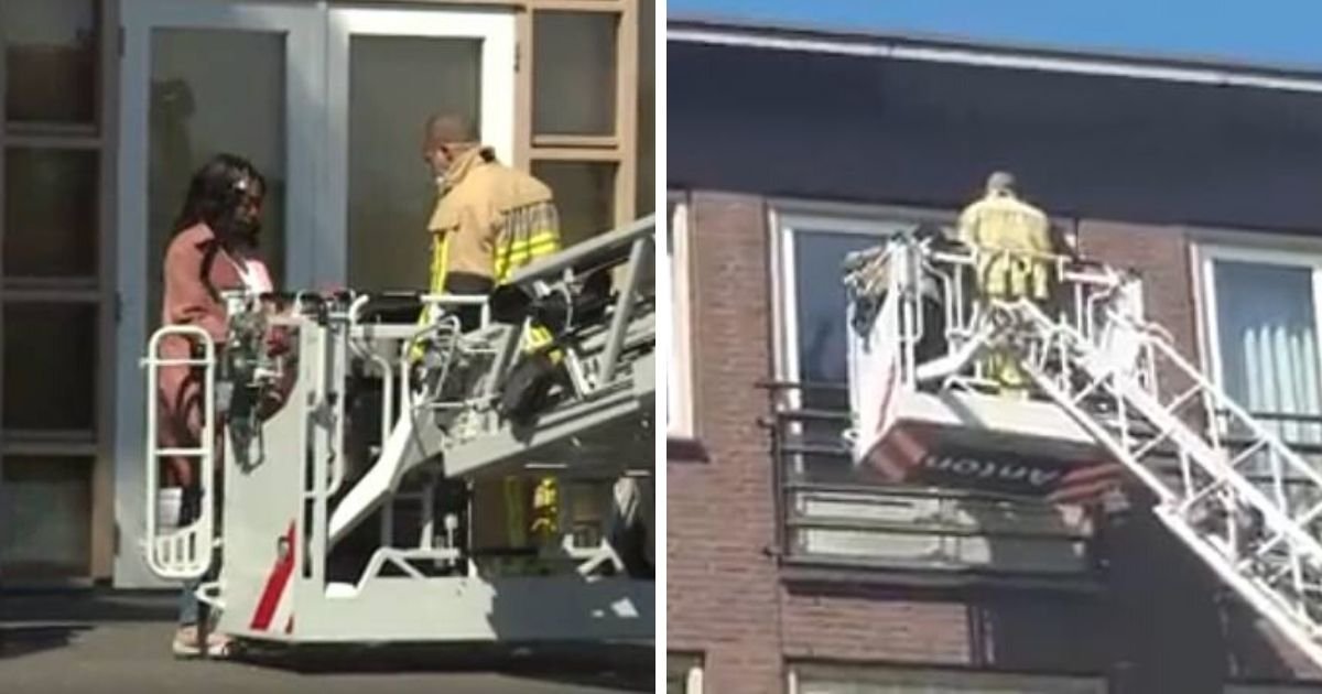nh nieuws5.jpg?resize=412,232 - Firefighters Lift Family To Fourth Floor Window So Dying Grandpa Can Say Farewell