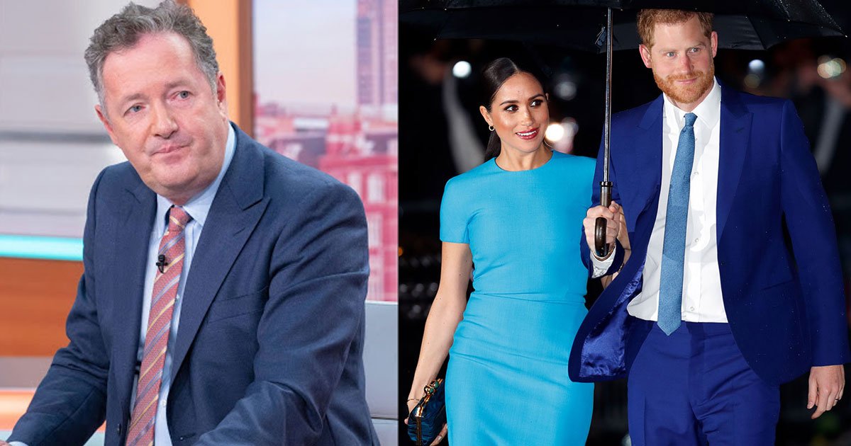 piers morgan took a dig at prince harry and meghan markle by praising the other royal family members who have stayed in the country amid coronavirus.jpg?resize=412,232 - Piers Morgan Praised The Other Royal Family Members Who Have Stayed In The Country Amid Coronavirus