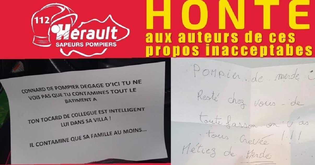 pompier2.jpg?resize=412,275 - Honteux: des pompiers ont reçu des lettres de menaces et d'insultes chez eux !