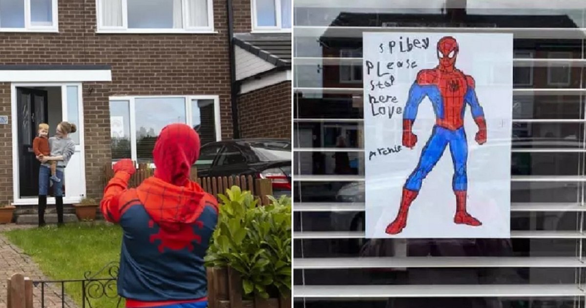 s3 1.jpg?resize=1200,630 - Martial Arts Instructors Donned In Spider-Man Suits To Cheer Kids Up In Their Neighborhood