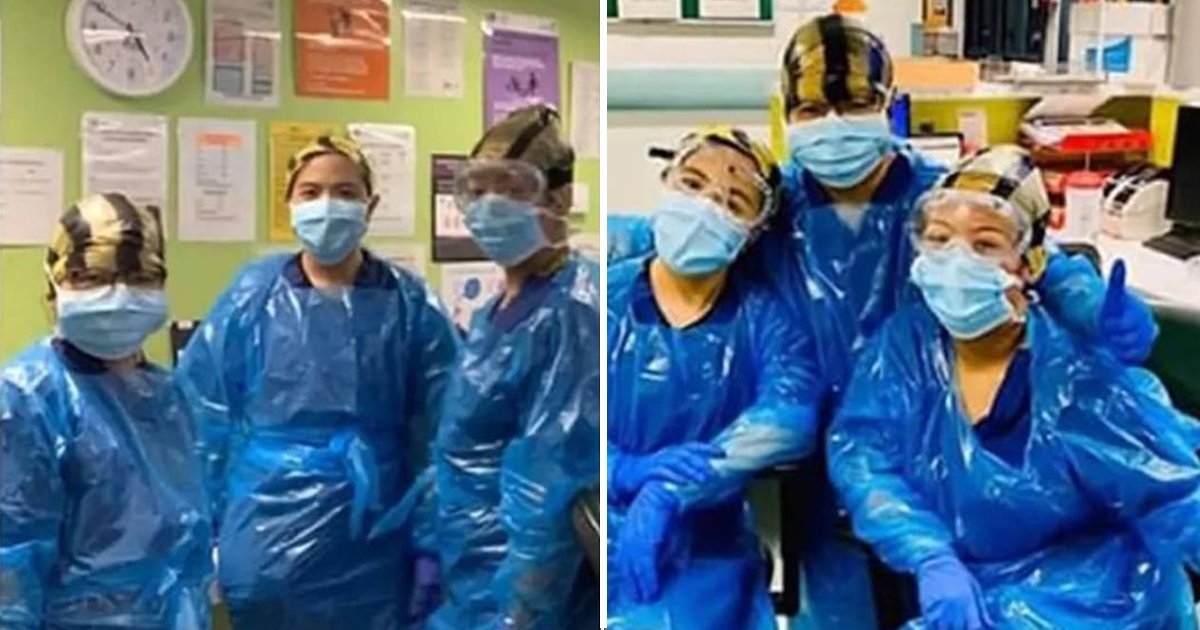 sdfsdfsdf.jpg?resize=412,232 - Three Nurses Who Had To Wear Bin Bags Due To PPE Shortage Test Positive For Coronavirus